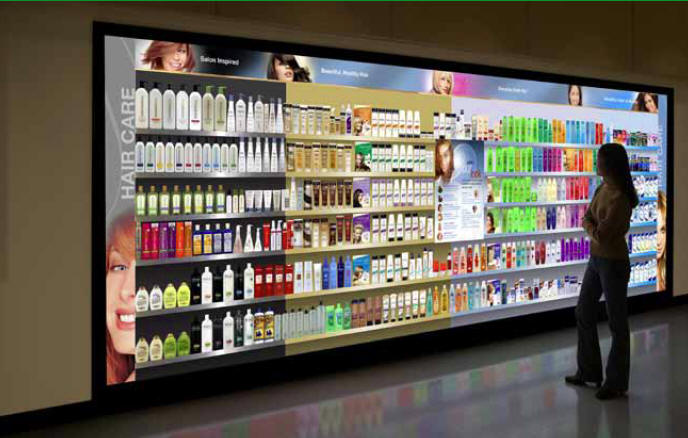 虛擬墻，虛擬墻技術，虛擬墻展示