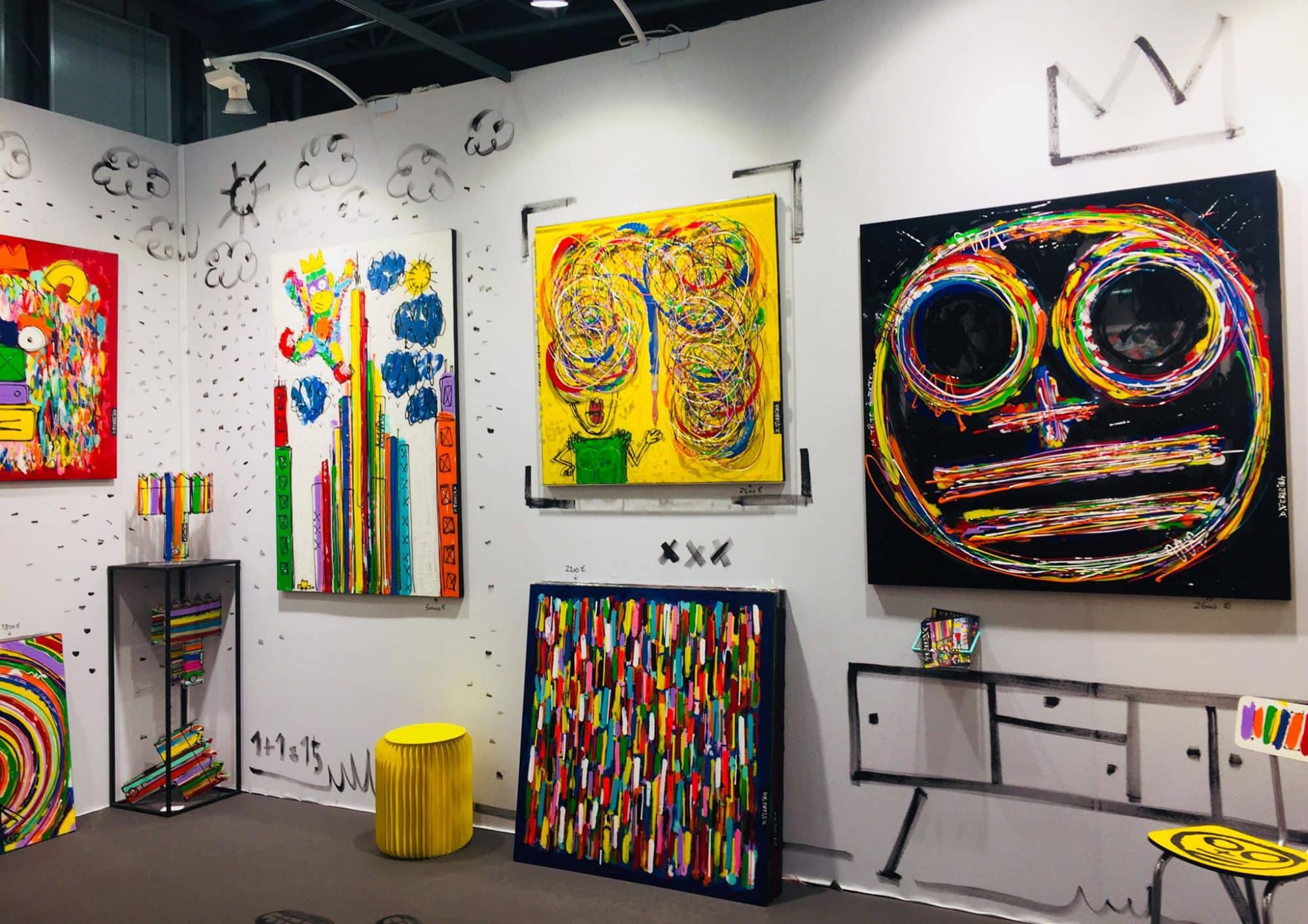 巴黎當(dāng)代藝術(shù)博覽會，art3f，藝術(shù)展會現(xiàn)場